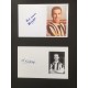 Signed card by STAN KEERY the 1953 -1957 NEWCASTLE UNITED footballer. 